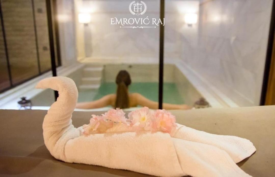 Hotel Emrovic Raj Novi Pazar Esterno foto